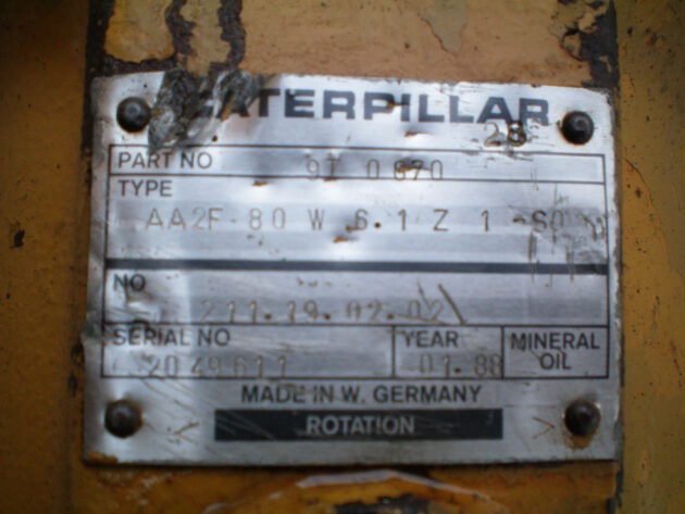 CATERPILLAR   219  9T-0670 - MOTOR DE GIRO - Imagen 5