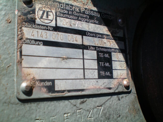 LIEBHERR   A309 LITRONIC  7027833 - CAJA DE CAMBIOS 2HL-70 - Imagen 6