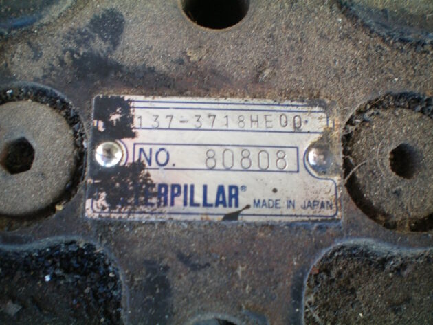 CATERPILLAR   318C  137-3718 - TACO LIMITADOR DE VELOCIDAD DEL MOTOR DE TRANSLACIÓN - Imagen 4