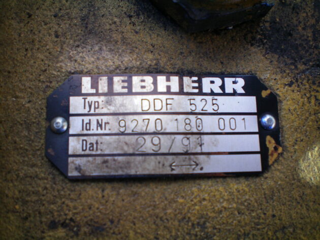 LIEBHERR  R932 LITRONIC  9270180 - JUNTA GIRATORIA DDF525 - Imagen 4
