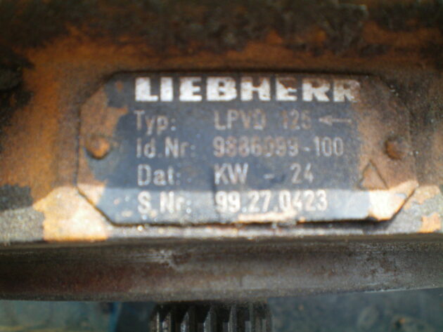 LIEBHERR   R934 HDS LITRONIC  9886099 - BOMBA HIDRÁULICA PRINCIPAL LPVD125 - Imagen 5