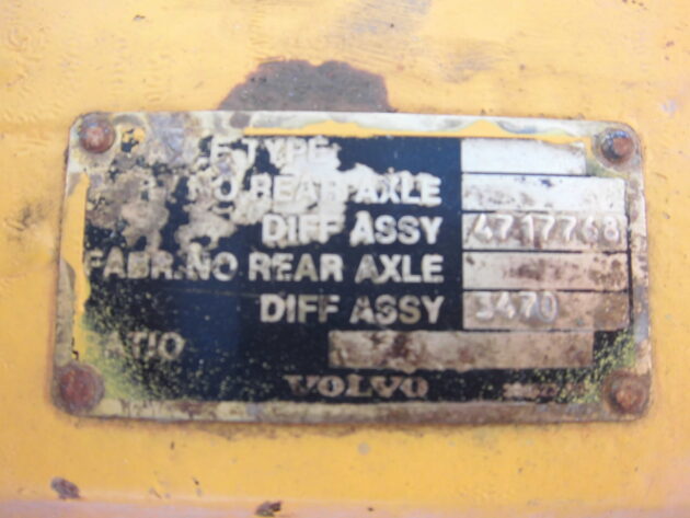 VOLVO   A25  4717768 - GRUPO DIFERENCIAL INTERMEDIARIO - Imagen 2