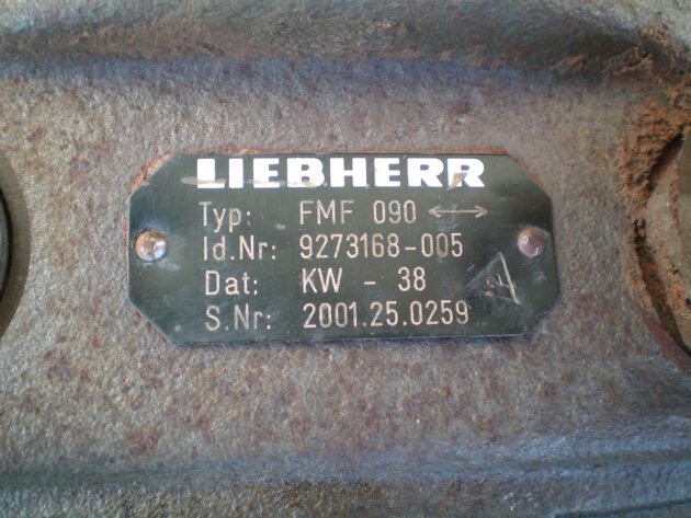 LIEBHERR   R944 HDS LITRONIC  9273168 - MOTOR DE GIRO - Imagen 5