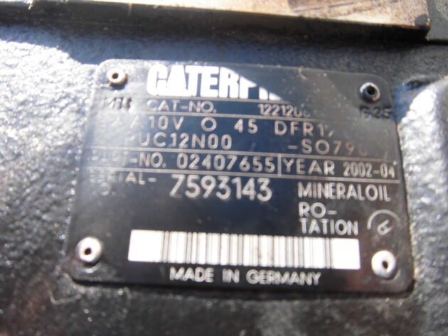 CATERPILLAR  TH83  122-1206 - BOMBA DE HIDRÁULICOS LAA10V045 - Imagen 5