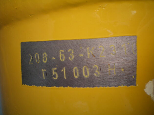 KOMATSU   PC450LC6K  208-63-K2310 - BOTELLA DE ELEVACIÓN PLUMA - Imagen 5