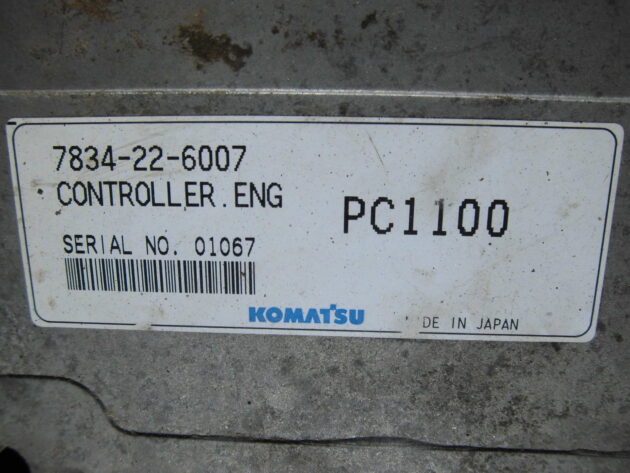 KOMATSU   PC11006   - INTERIOR DE CABINA - Imagen 9