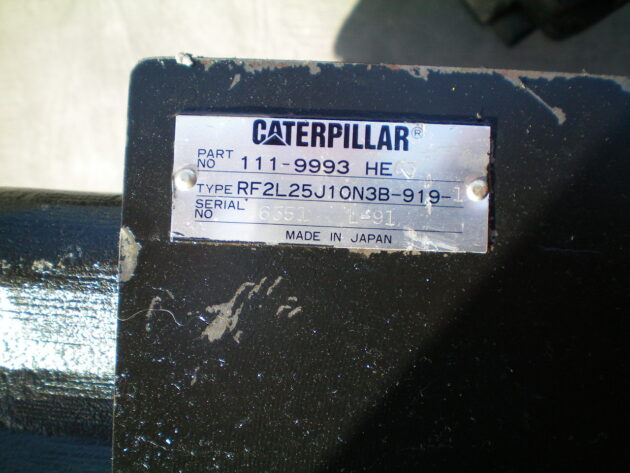 CATERPILLAR   345BL  111-9993 - LIMITADOR DE VELOCIDAD DEL MOTOR DE TRANSLACIÓN - Imagen 4