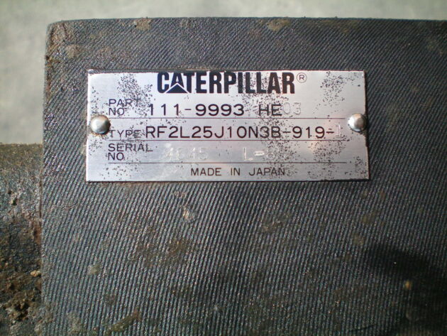 CATERPILLAR   345BL  111-9993 - LIMITADOR DE VELOCIDAD DEL MOTOR DE TRANSLACIÓN - Imagen 5