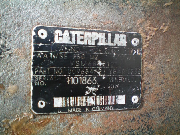 CATERPILLAR   350L  126-2046 - MOTOR DE TRANSLACIÓN AA4VSE250HZ - Imagen 5