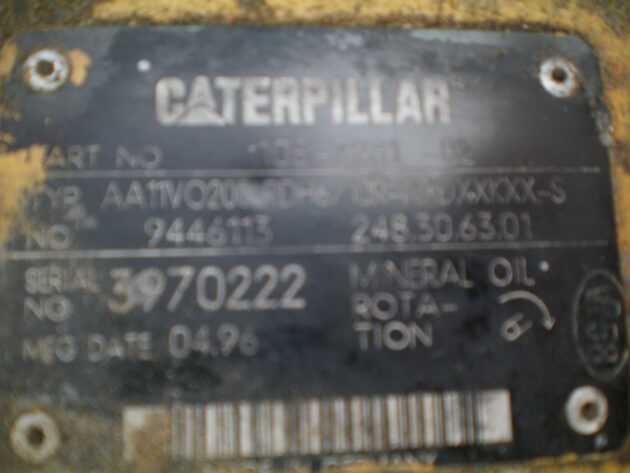 CATERPILLAR   350L  105-7281 - BOMBA DE GIRO - Imagen 5