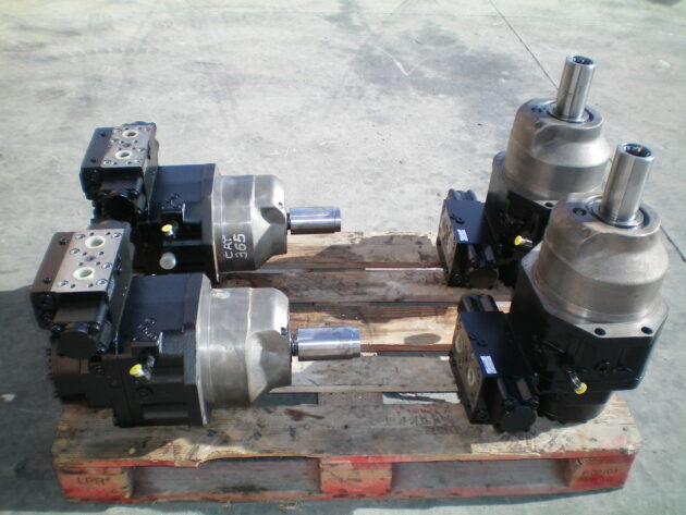 CATERPILLAR   365BL  147-5784 - MOTOR DE TRANSLACIÓN CON TACO LIMITADOR DE VELOCIDAD AA4VSE250HZ - Imagen 5