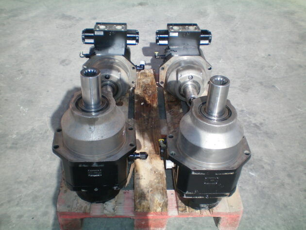 CATERPILLAR   365BL  147-5784 - MOTOR DE TRANSLACIÓN CON TACO LIMITADOR DE VELOCIDAD AA4VSE250HZ - Imagen 6