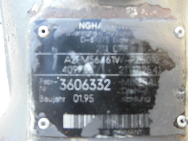 AKERMAN  EC300  14211078 - MOTOR DE GIRO A2FM56 - Imagen 5