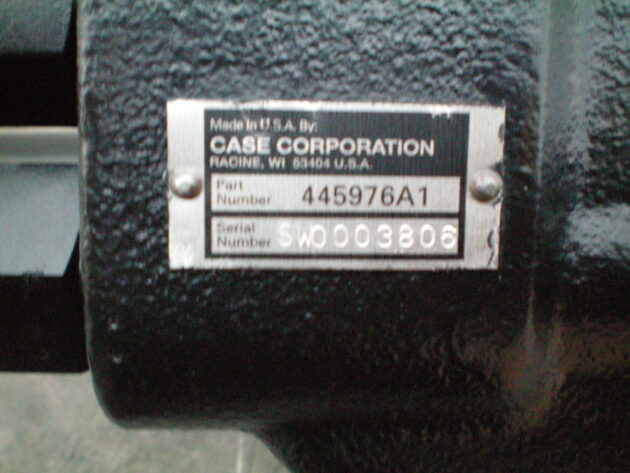 CASE   580SM  445976A1 - DISTRIBUIDOR SECUENCIA DE GIRO - Imagen 6
