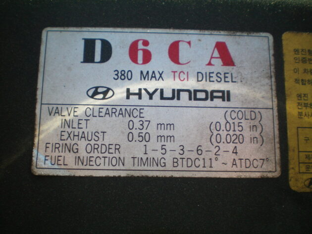 VARIOS     - MOTOR TÉRMICO HYUNDAI D6CA CON PARTE ELÉCTRICA - Imagen 9