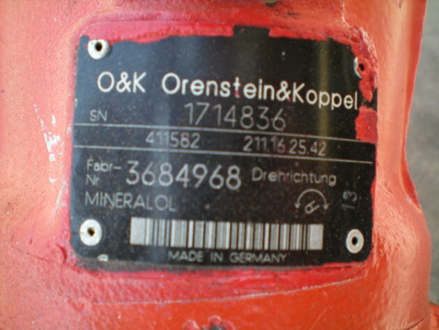 O&K   MH6   - MOTOR DE GIRO - Imagen 4