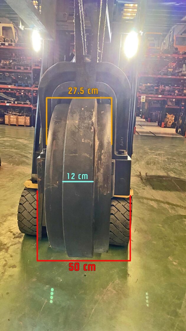 O&K   RH20 PMS   - RUEDA GUÍA CON SOPORTE - Imagen 2