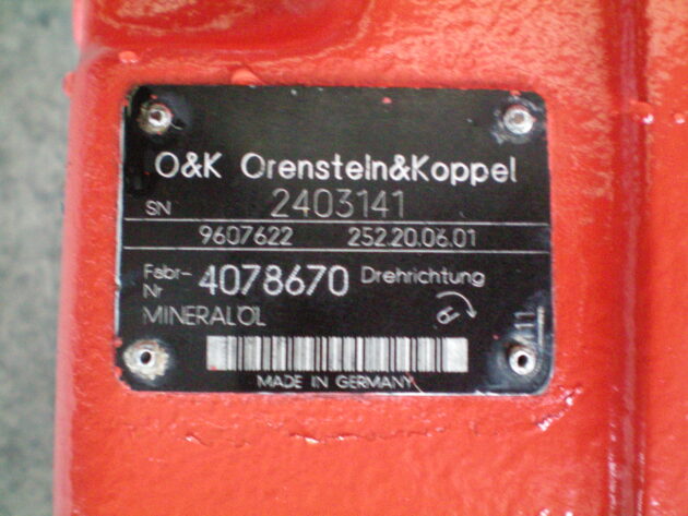 O&K   RH20 PMS   - BOMBA DE GIRO - Imagen 5