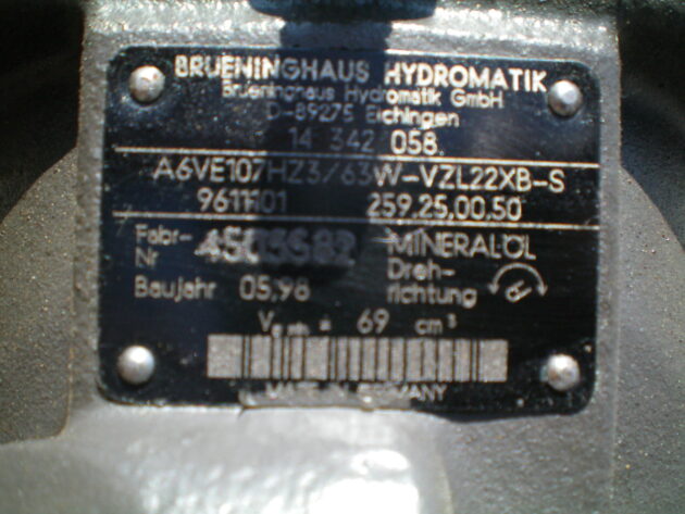 VOLVO   EC390  14342058 - MOTOR DE TRANSLACIÓN - Imagen 5