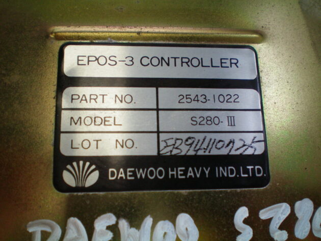 DAEWOO   SOLAR 280LC3  2543-1022 - CENTRALITA - Imagen 4