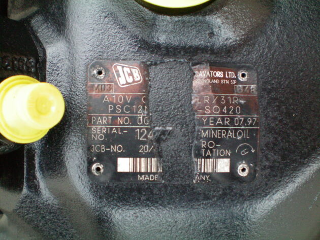 JCB  436B  20/904900 - BOMBA HIDRÁULICA PRINCIPAL - Imagen 5