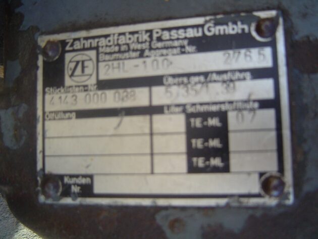 FURUKAWA   W730  4143 000 088 - CAJA DE CAMBIOS PRETALLER 2HL100 - Imagen 7