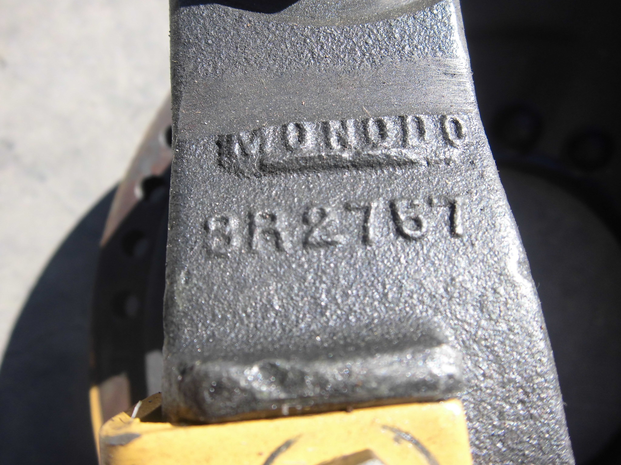 CATERPILLAR 988F-II 145-2436 - CARCASA DEL DIFERENCIAL DELANTERO