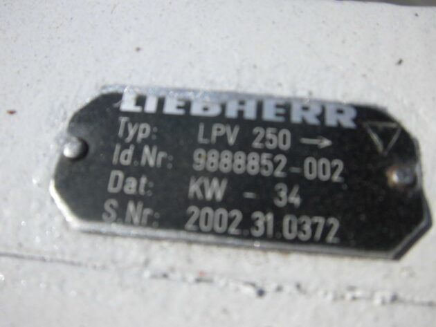 LIEBHERR  R984CHD LITRONIC  9888852 - BOMBA HIDRÁULICA PRINCIPAL LPV250 - Imagen 5
