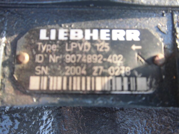 LIEBHERR  R934BHDS LITRONIC  9074892 - BOMBA HIDRÁULICA PRINCIPAL LPVD125 - Imagen 6