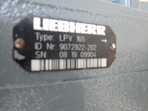 LIEBHERR  R954C LITRONIC  9072222 - BOMBA HIDRÁULICA PRINCIPAL  LPV165 - Imagen 6