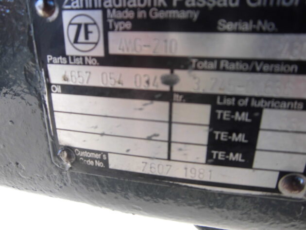 FIAT KOBELCO  W191   - SERVOTRANSMISIÓN Y CONVERTIDOR 4WG210 - Imagen 2