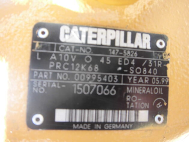 CATERPILLAR  365BL  147-5826 - BOMBA DEL VENTILADOR - Imagen 2