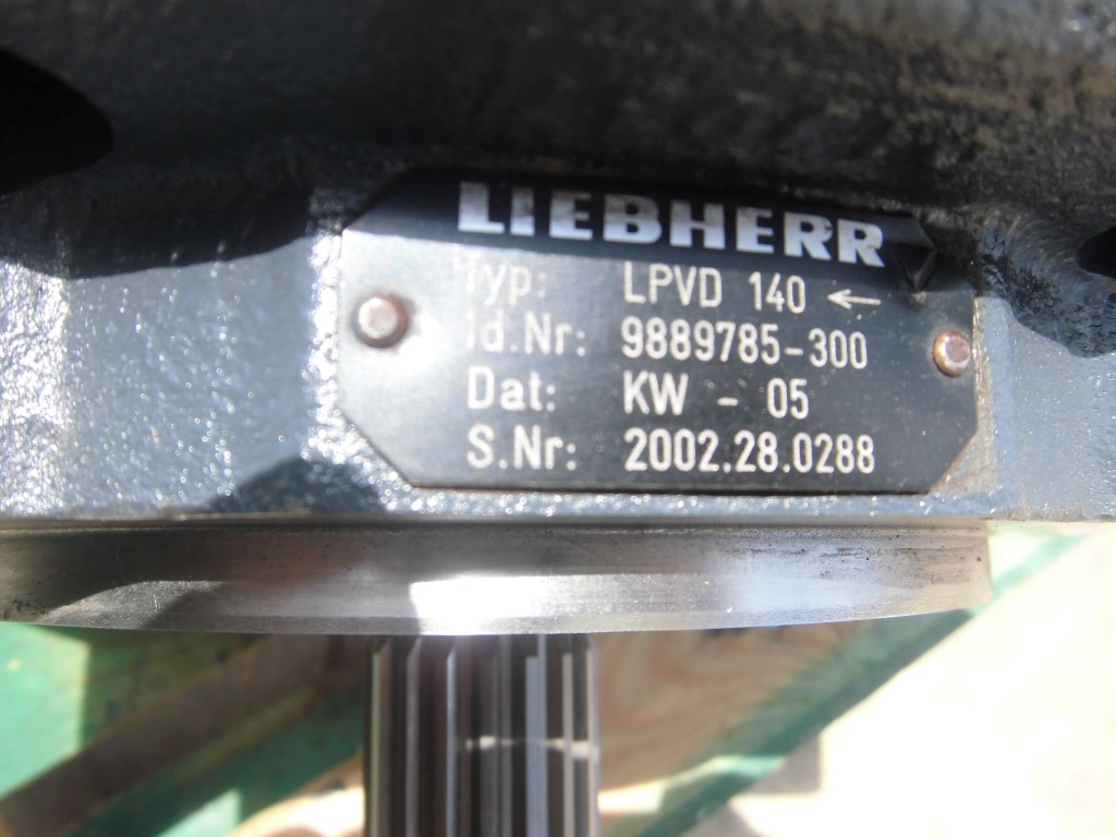 LIEBHERR R944HDS LITRONIC 9889785 - BOMBA HIDRÁULICA PRINCIPAL LPVD140 - Imagen 2