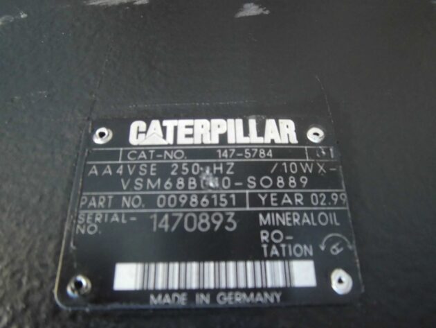 CATERPILLAR   365BL  147-5784 - MOTOR DE TRANSLACIÓN - Imagen 2