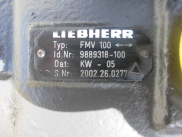 LIEBHERR  R944HDS LITRONIC  9073888 - MOTOR DE TRANSLACIÓN FMV100 - Imagen 4