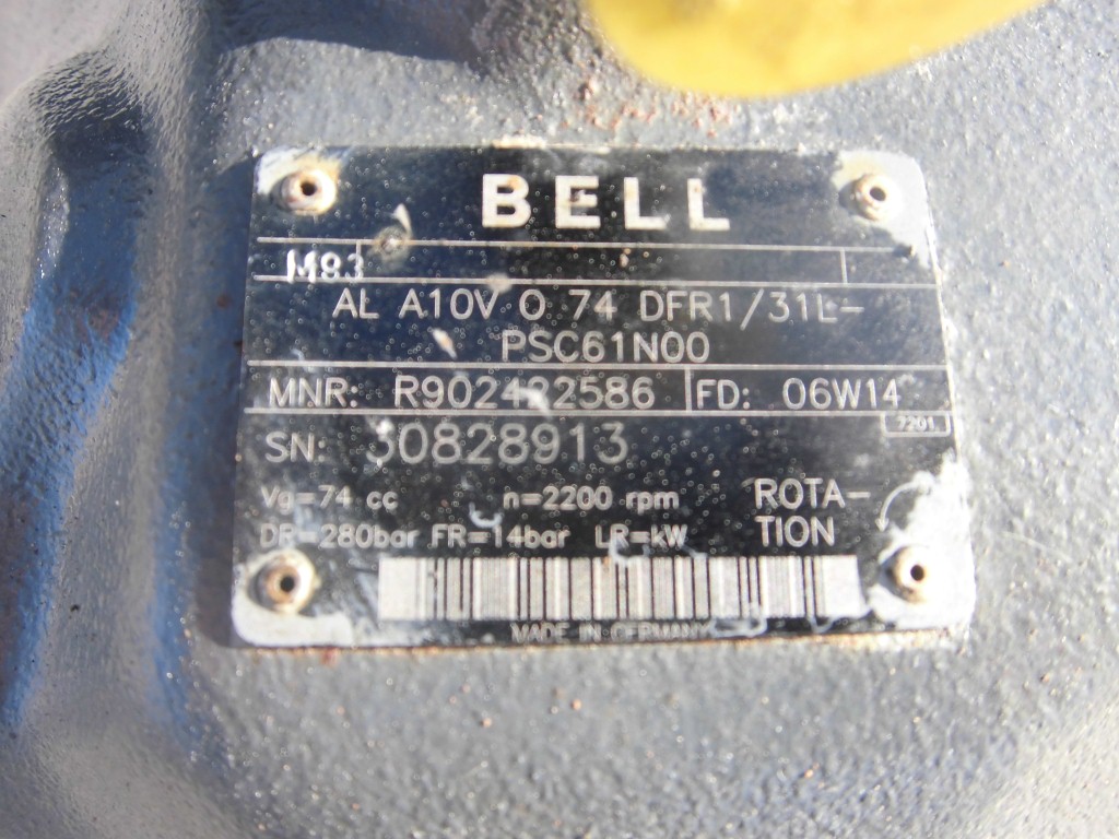 BELL B30D - - MAIN HYDRAULIC PUMP - Image 3