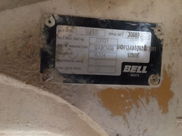 BELL B30D -  - AXLE FRONT - Image 3