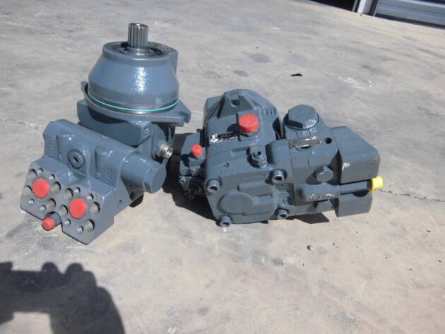LIEBHERR  R924C LITRONIC  9073978 - MOTOR DE TRANSLACIÓN FMV075 - Imagen 3
