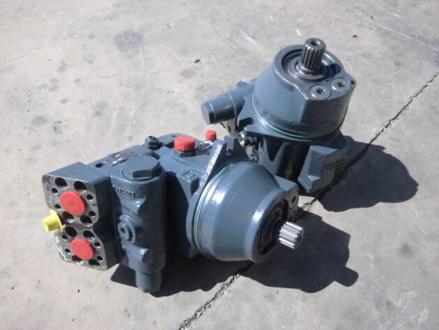LIEBHERR  R924C LITRONIC  9073978 - MOTOR DE TRANSLACIÓN FMV075 - Imagen 4