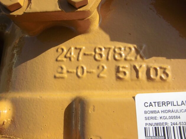 CATERPILLAR  319CL  244-5326 - BOMBA HIDRÁULICA PRINCIPAL - Imagen 2