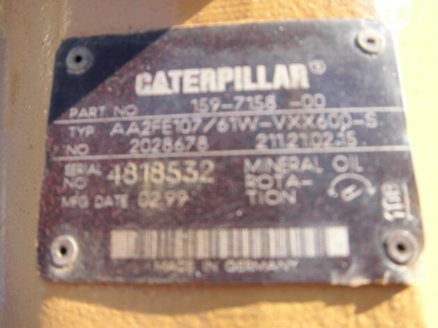CATERPILLAR  988F-II  159-7158 - MOTOR DEL VENTILADOR - Imagen 7