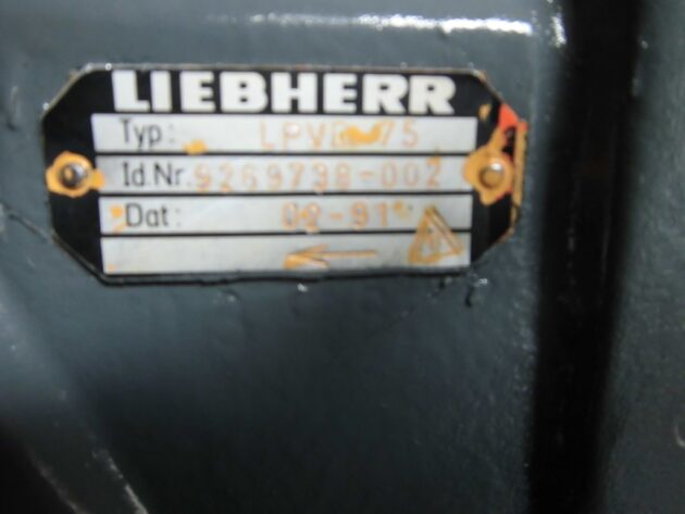 LIEBHERR  A902 LITRONIC  9269738 - BOMBA HIDRÁULICA PRINCIPAL LPVD075 - Imagen 7