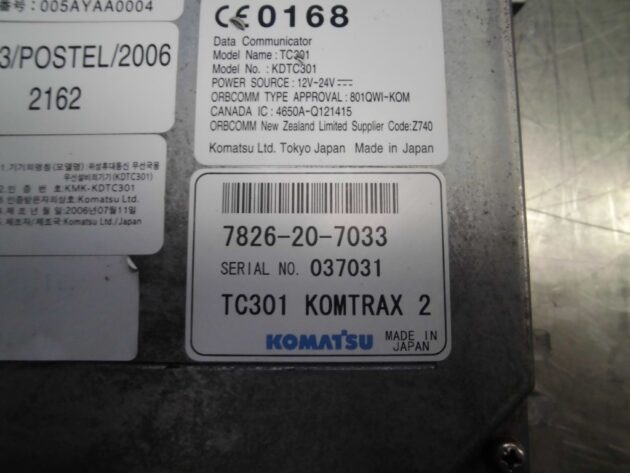 KOMATSU PC600-8 - 7826-20-7033 - ECU - Image 2