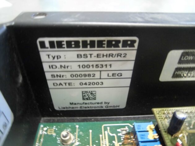 LIEBHERR  R954BHD LITRONIC  10015311 - UNIDAD CENTRAL - Imagen 3