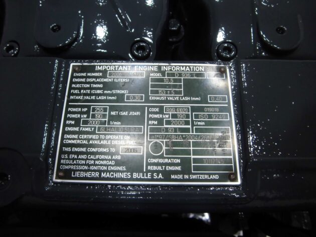 LIEBHERR  R944CHDSL LITRONIC  10117145 - MOTOR TÉRMICO D936L A6 - Imagen 8