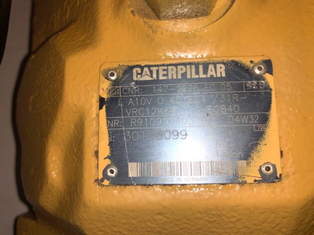 CATERPILLAR  365B-II  147-5826 - BOMBA DE VENTILADOR - Imagen 8