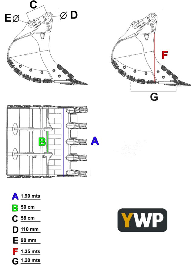 CATERPILLAR  345BL   - CAZO - Imagen 9