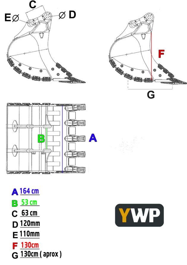CATERPILLAR  345C  260-1162 - CAZO - Imagen 7