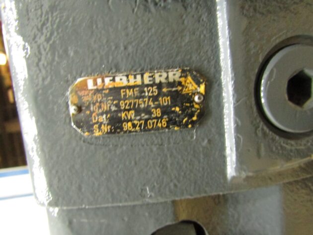 LIEBHERR  R964B LITRONIC  9072100 - MOTOR DE GIRO FMF125 - Imagen 7