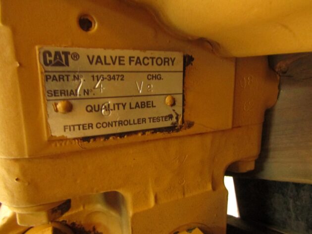 CATERPILLAR   322BLN  116-3472 - DISTRIBUIDOR PRINCIPAL - Imagen 6